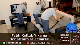 Fatih Koltuk Yıkama (Şok Fiyatlar) Koltuk temizleme
