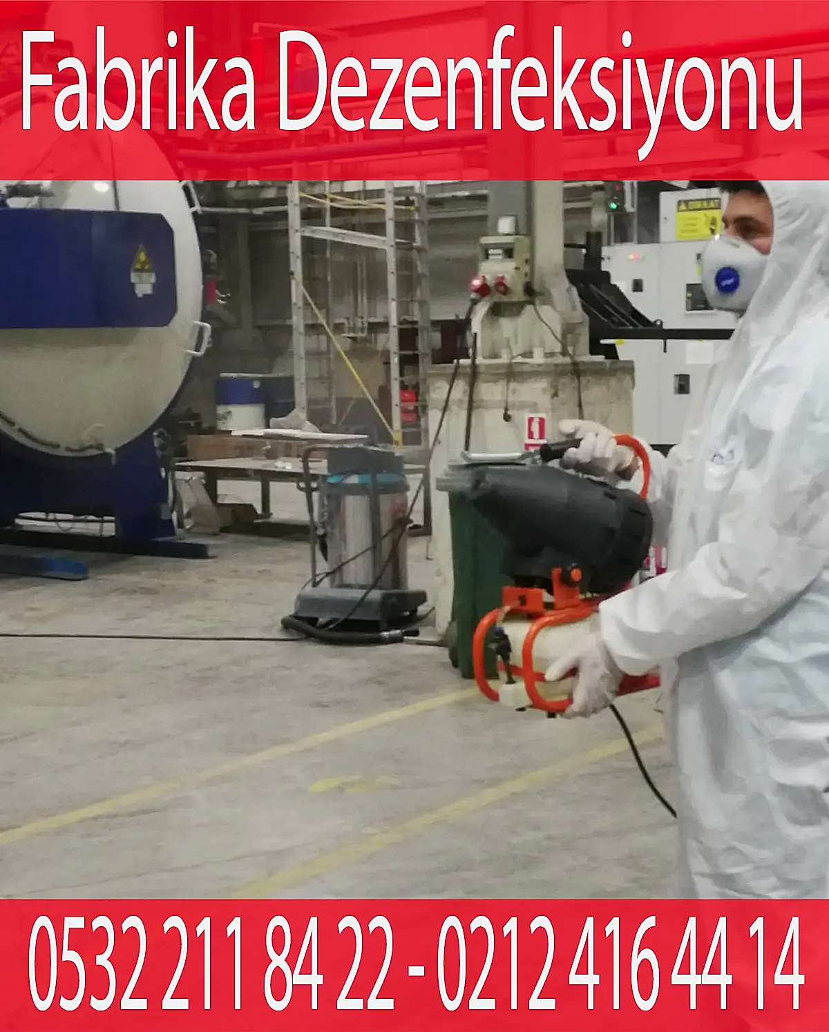 Fabrika virüs ilaçlama